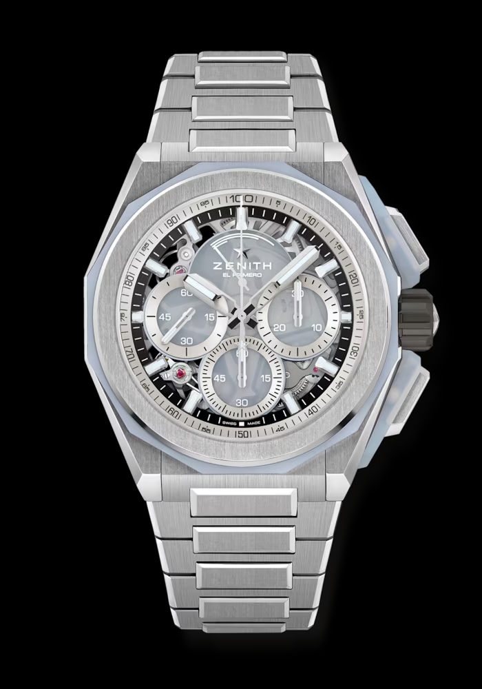 The Zenith Defy Extreme Glacier brings intrigue with a subtle pop