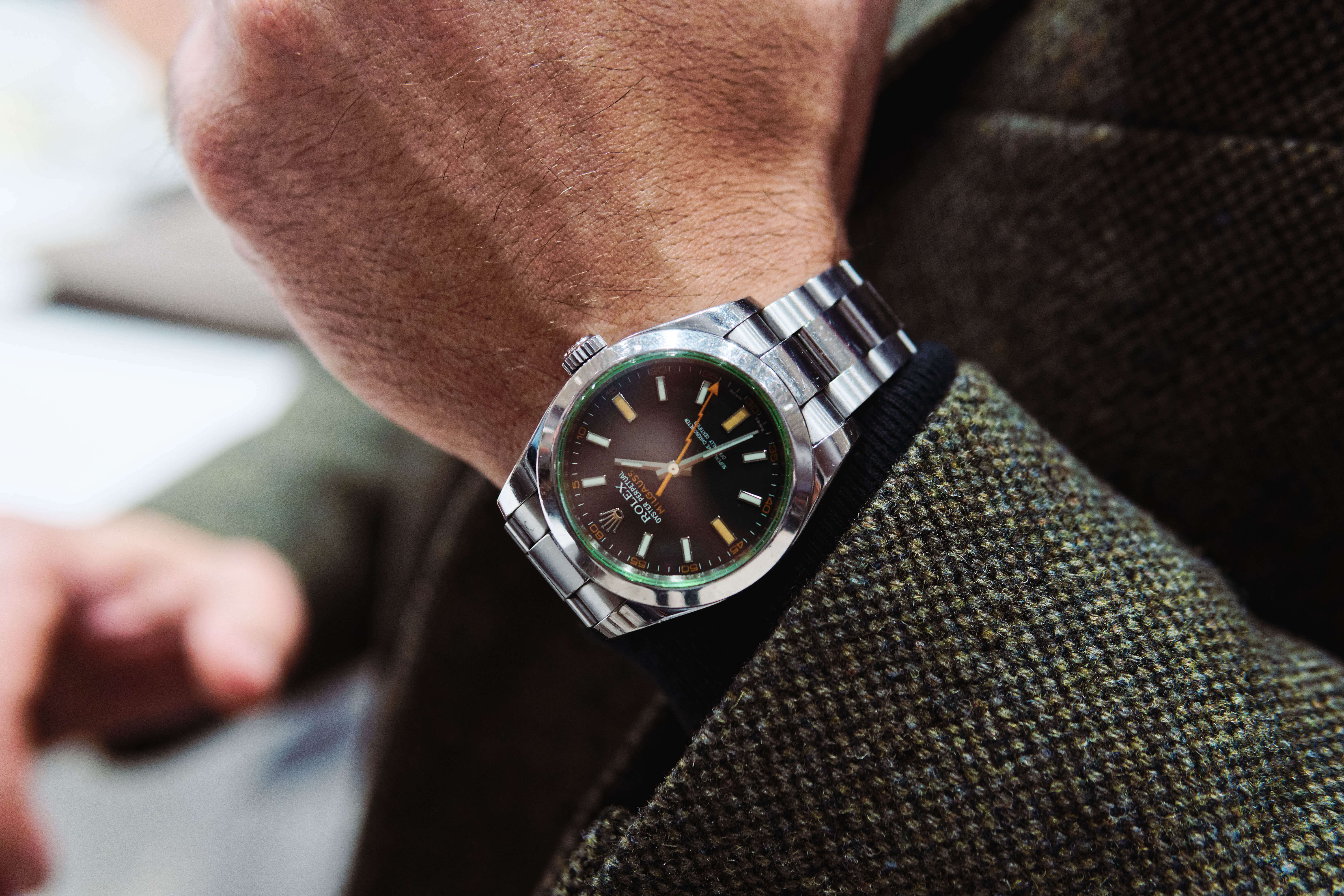 Rolex Milgauss Steel Black Dial 116400GV