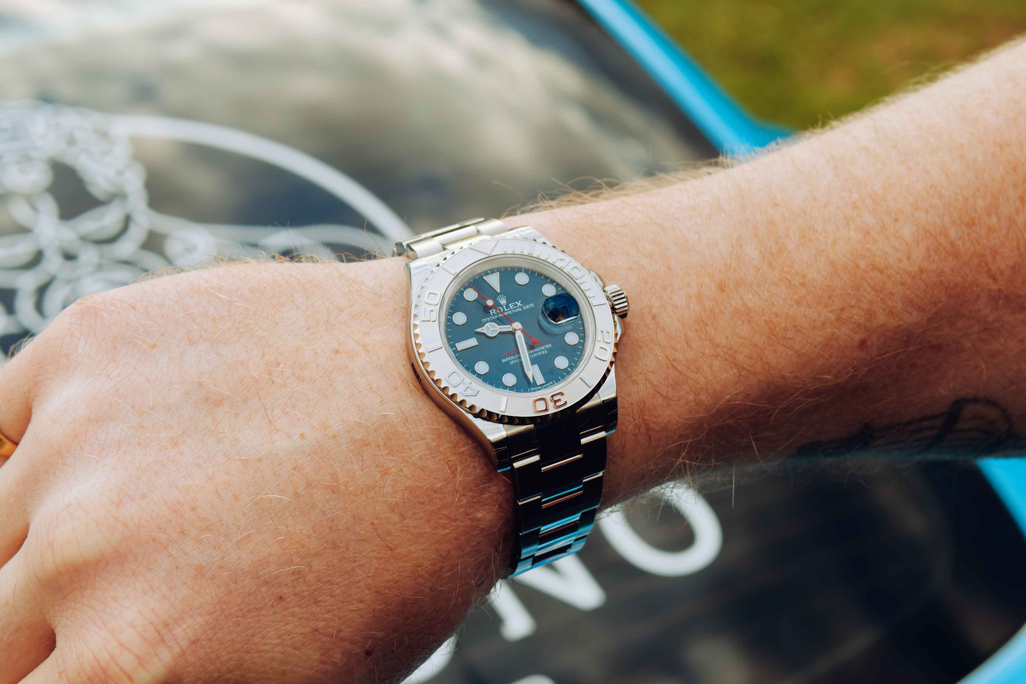 Rolex Yacht-master Slate and Blue Dial 40mm (Model #: 126622) 