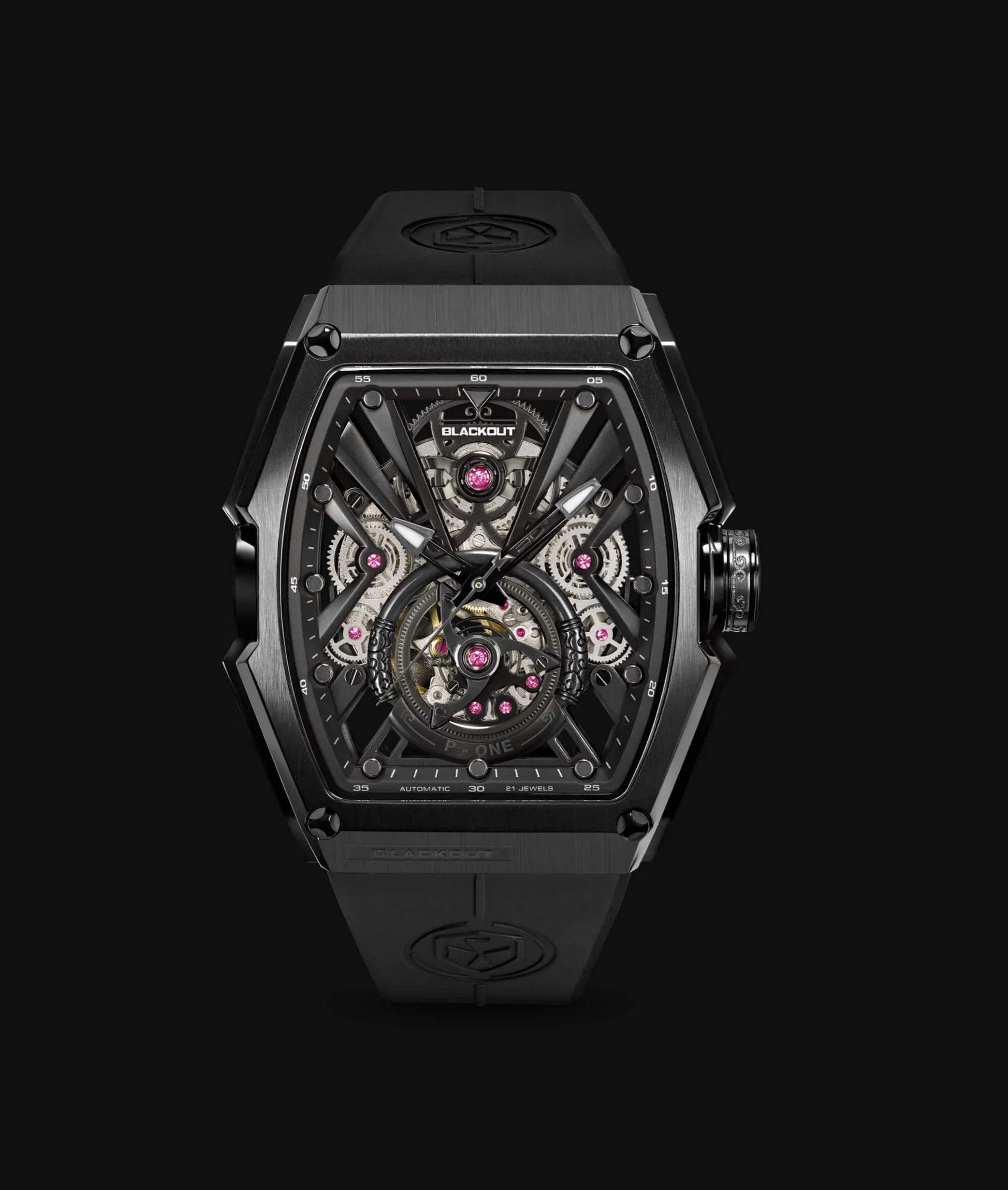 P-One Blackout Watches 